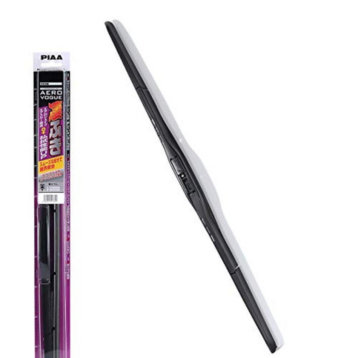 PIAA エアロヴォーググラファイトワイパー 430mm WAVG43 輸入車対応 天然ゴム グラファイトコーティング ゴム交換可能 カー用品