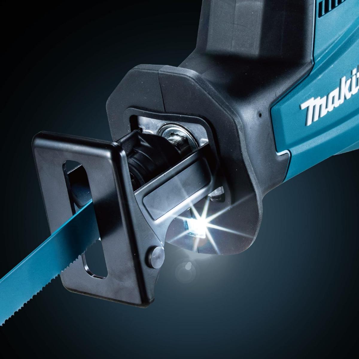 マキタ 充電式 レシプロソー 18V6Ah バッテリ2本・充電器・ケース付 レシプロ刃別...