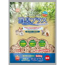 マルカン やさしいペーパーマット 消臭プラス 500g 小動物用 巣材 マット 敷材 無漂白 国産 チンチラ うさぎ マムスター ハリネズミ(4)