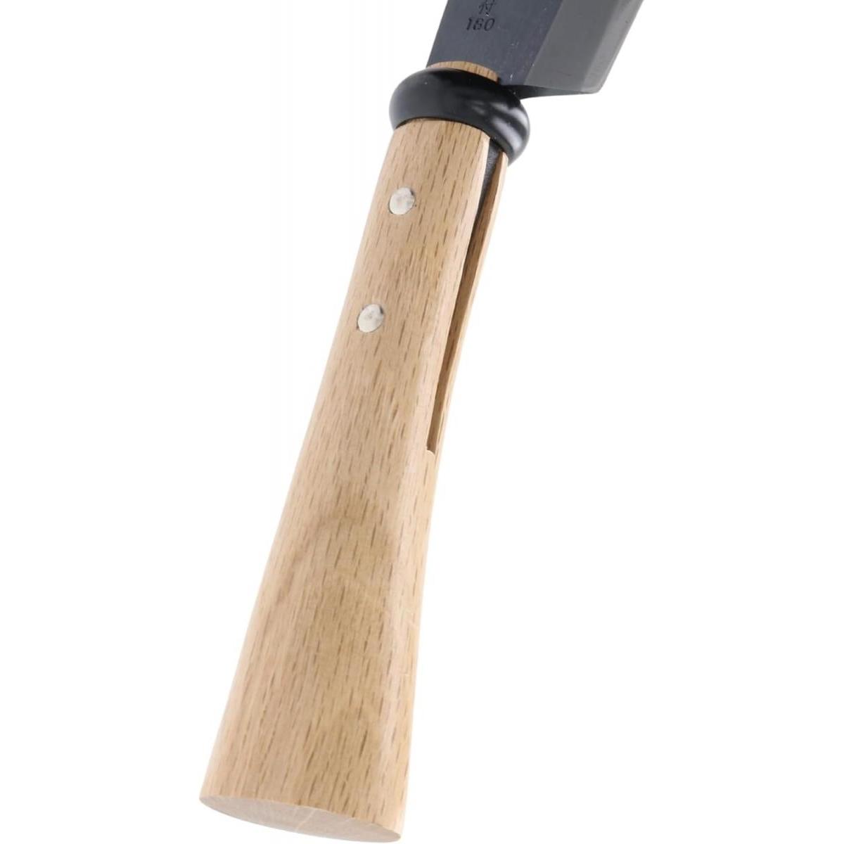 高儀 菊堂 箸付 片刃 ナタ 180mm 薪割 火造り鍛造 鉈 なた TAKAGI