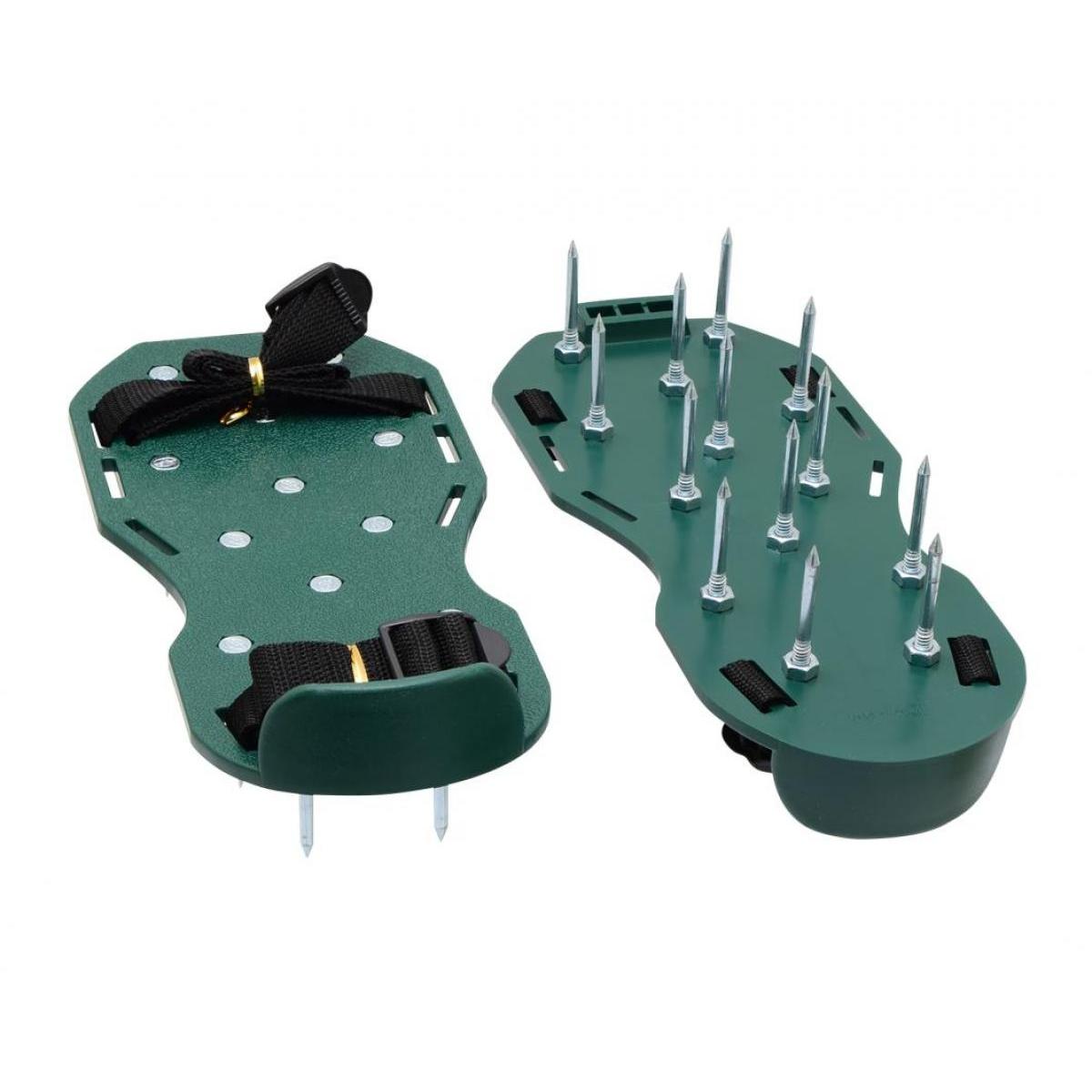 高儀 芝生のエアレーションスパイク 芝生スパイク ガーデンスパイク 目土 ローンスパイク 靴に装着 TAK..