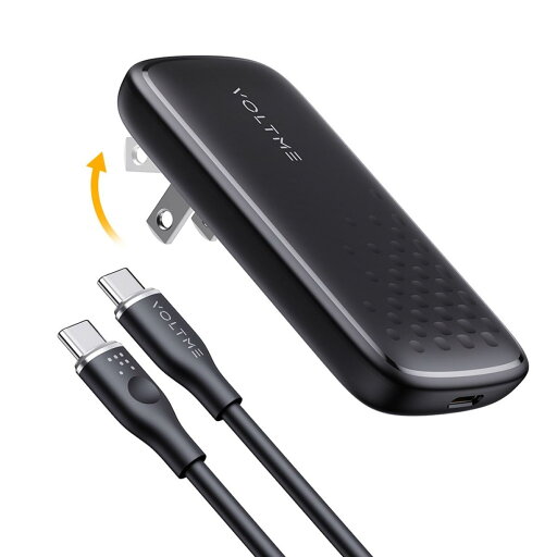 ボルトミー VOLTME 65W Type-C 薄型 折りたたみ式 充電器 Revo 65 Evo ブラック 黒 V2099 急速充電器 急速充電器 ケーブル付 ボルトミー VOLTME 65W Type-C 薄型 折りたたみ式 充電器 Revo 65 Evo ブラック 黒 V2099 急速充電器 急速充電器 ケーブル付