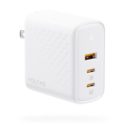 ボルトミー VOLTME 充電器 PD対応 100W Revo 100 Type-C×2ポート + Type-A×1ポート ホワイト 白 V2104V1 急速充電器 急速充電 3台同時 ボルトミー VOLTME 充電器 PD対応 100W Revo 100 Type-C×2ポート + Type-A×1ポート ホワイト 白 V2104V1 急速充電器 急速充電 3台同時