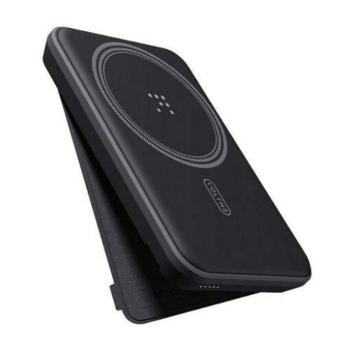 ボルトミー VOLTME MagSafe対応 ワイヤレス充電 モバイルバッテリー 5000mAh MagPak 5K ブラック 黒 B3018 ボルトミー VOLTME MagSafe対応 ワイヤレス充電 モバイルバッテリー 5000mAh MagPak 5K ブラック 黒 B3018
