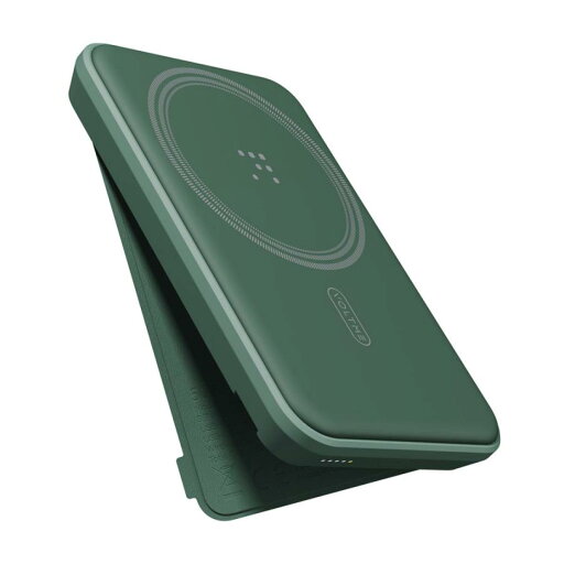 ボルトミー VOLTME MagSafe対応 ワイヤレス充電 モバイルバッテリー 5000mAh MagPak 5K グリーン B3022 ボルトミー VOLTME MagSafe対応 ワイヤレス充電 モバイルバッテリー 5000mAh MagPak 5K グリーン B3022