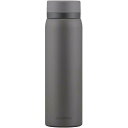 アイリスオーヤマ ステンレスケータイボトル スクリュー 500ml SKB-S500 グレー 水筒 マグボトル ステンレス 保温 保冷 真空断熱(3)