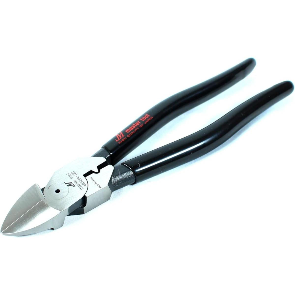 マスターツール 偏心電工ニッパ R 薄刃 MKNHA220 電工ニッパ ニッパ 電工 ニッパー MASTER TOOL