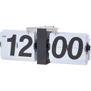 【I】東谷 Azumaya フリップクロック ホワイト CLK-118WH 新生活 おしゃれ 模様替え 映え【代引不可/北海道・沖縄・離島不可】