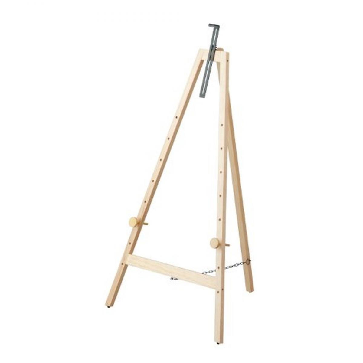 木製イーゼル Mサイズ/ワイド ナチュラル木目