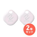 〒【在庫有】ELECOM(エレコム) amine スマートタグ for iOS LGT-BETG1WHA(ホワイト)×2セット iPhone用 スマートトラッカ...