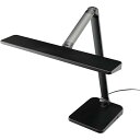 【在庫有・即納】オーム電機 LEDデスクライト USBポート付きタッチ式スイッチ 900ルーメン 昼光色 ブラック ODS-LDR5KK 06-2300