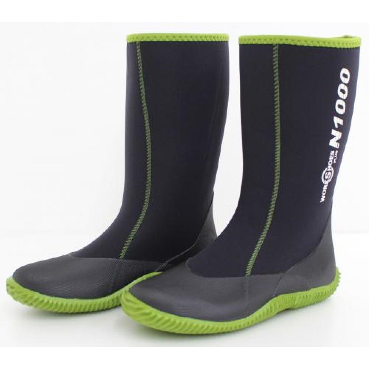 ATOM WORKS(アトムワークス) N1000 ワークシューズプラス Mサイズ(24.5～25.5cm)　作業靴 男女兼用長靴..