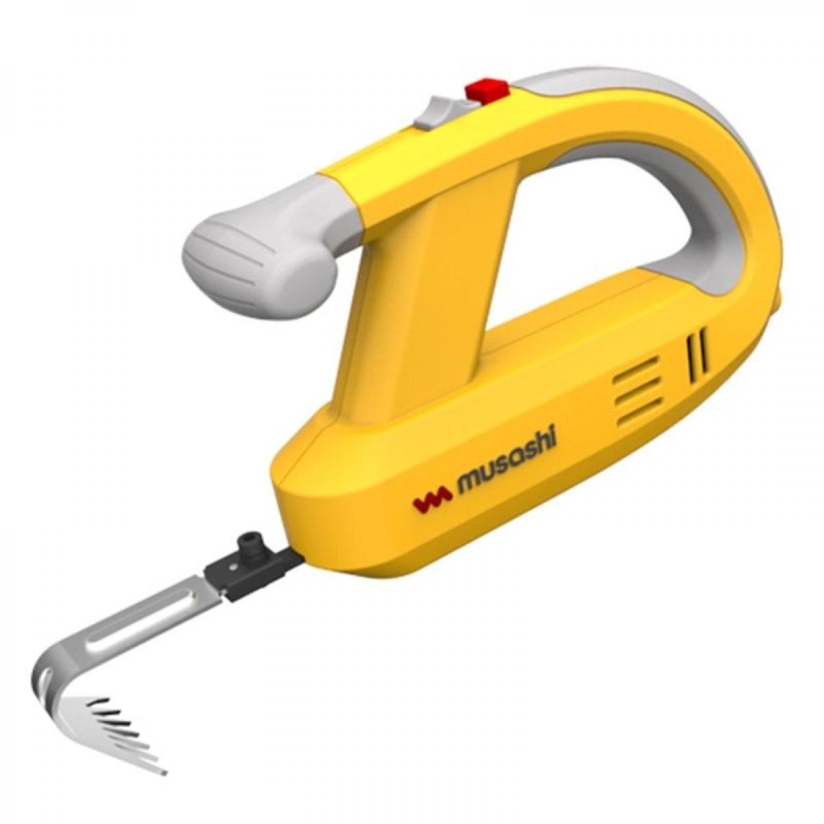 【在庫有・即納】musashi（ムサシ） 充電式除草バイブレータ― WE-750 草抜き機 草取り機 コードレス 充電式 根 草むしり 除草