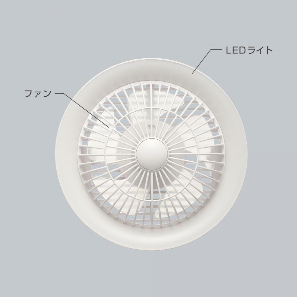 【在庫有・即納】オーム電機 OHM ファン付きLEDレールライト ライティングダクト用 ホワイト ORL-FL01-W 06-5023 レールライト ファン付きライト 天井照明 [3]