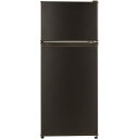 【在庫有・即納】ハイアール Haier 120L 2ドア 冷蔵庫 直冷式 ブラック JR-HS12A(K) 冷凍室 一人暮らし 黒 新生活 おしゃれ
