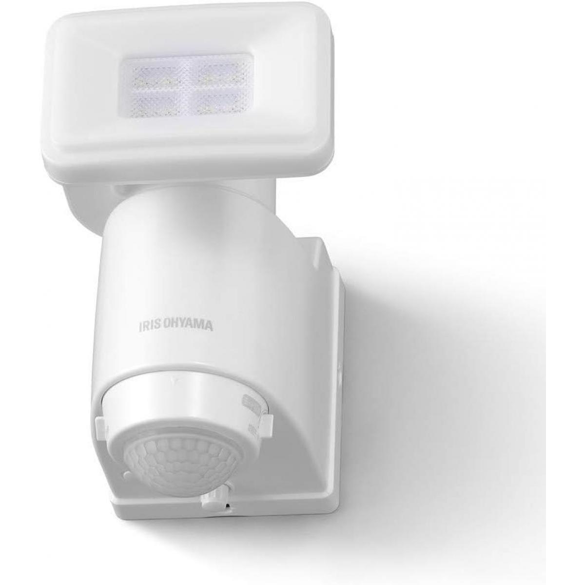 アイリスオーヤマ LSL-B1SN-400 センサーライト パールホワイト 防犯 LED 乾電池式 人感センサー 400ルーメン