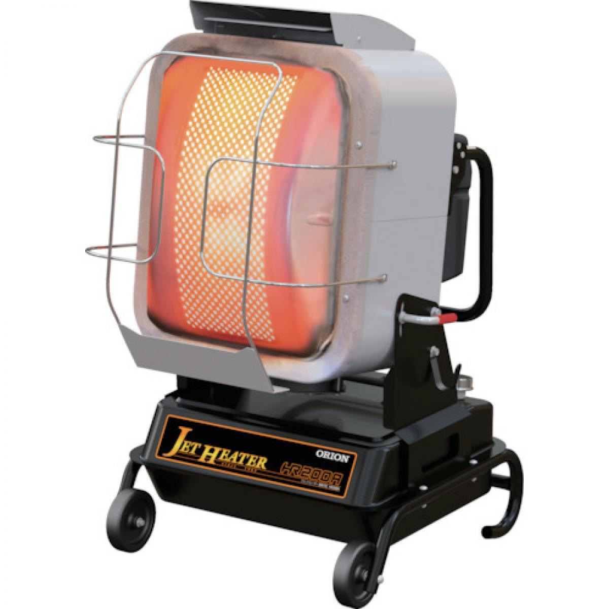 【I】オリオン機械 ジェットヒーターブライト HR200A 木造25坪/コンクリート35坪 まで 工場 倉庫 暖房 【沖縄・離島不可】【代引き不可】