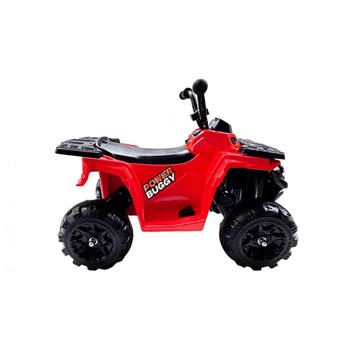【在庫有・即納】RAMASU こども用 電動乗用 パワーバギー レッド 子供 電動バイク ...