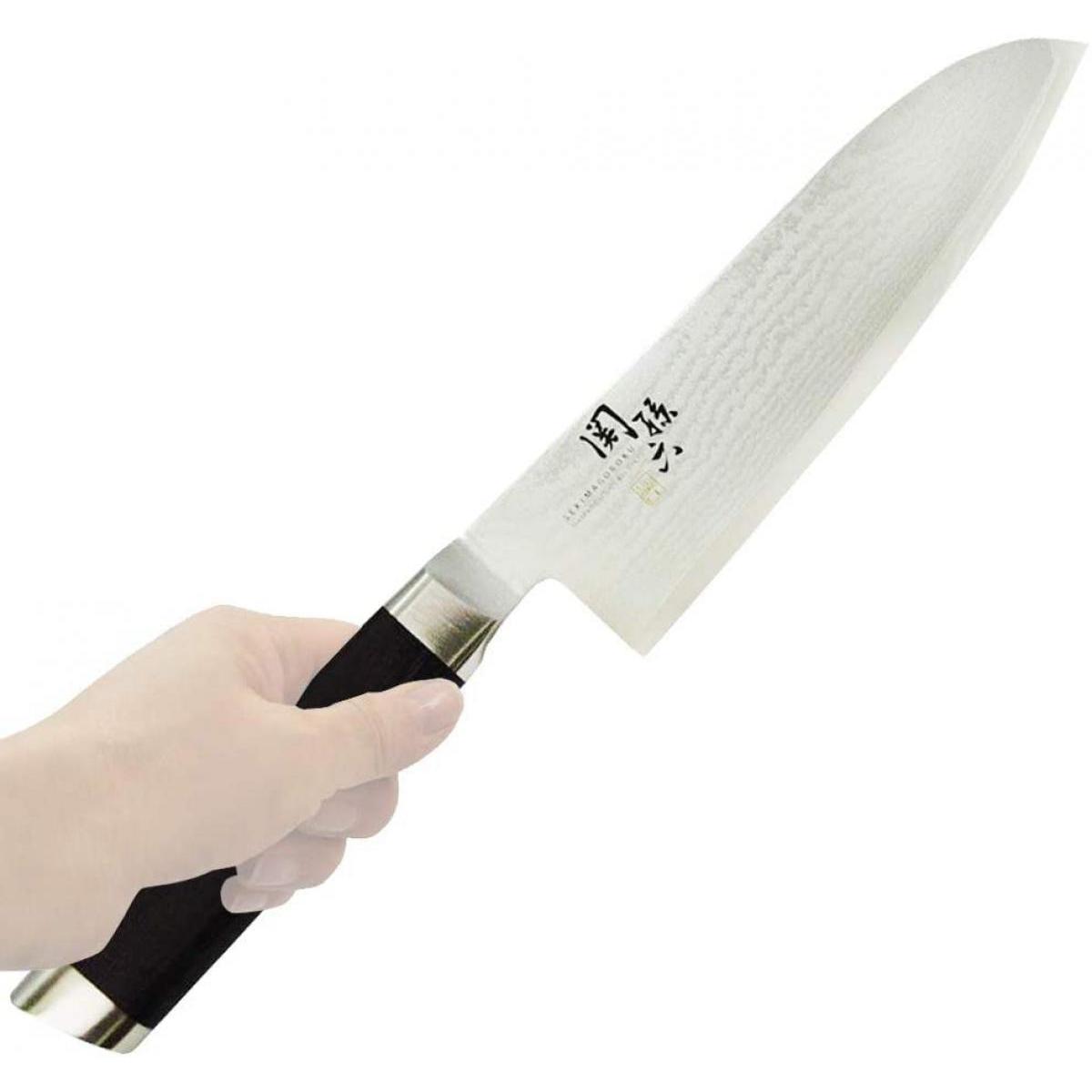 Seki High-Carbon Steel 165mm Santoku (All-Purpose Knife) | Japanese Kitchen Knife – view 2