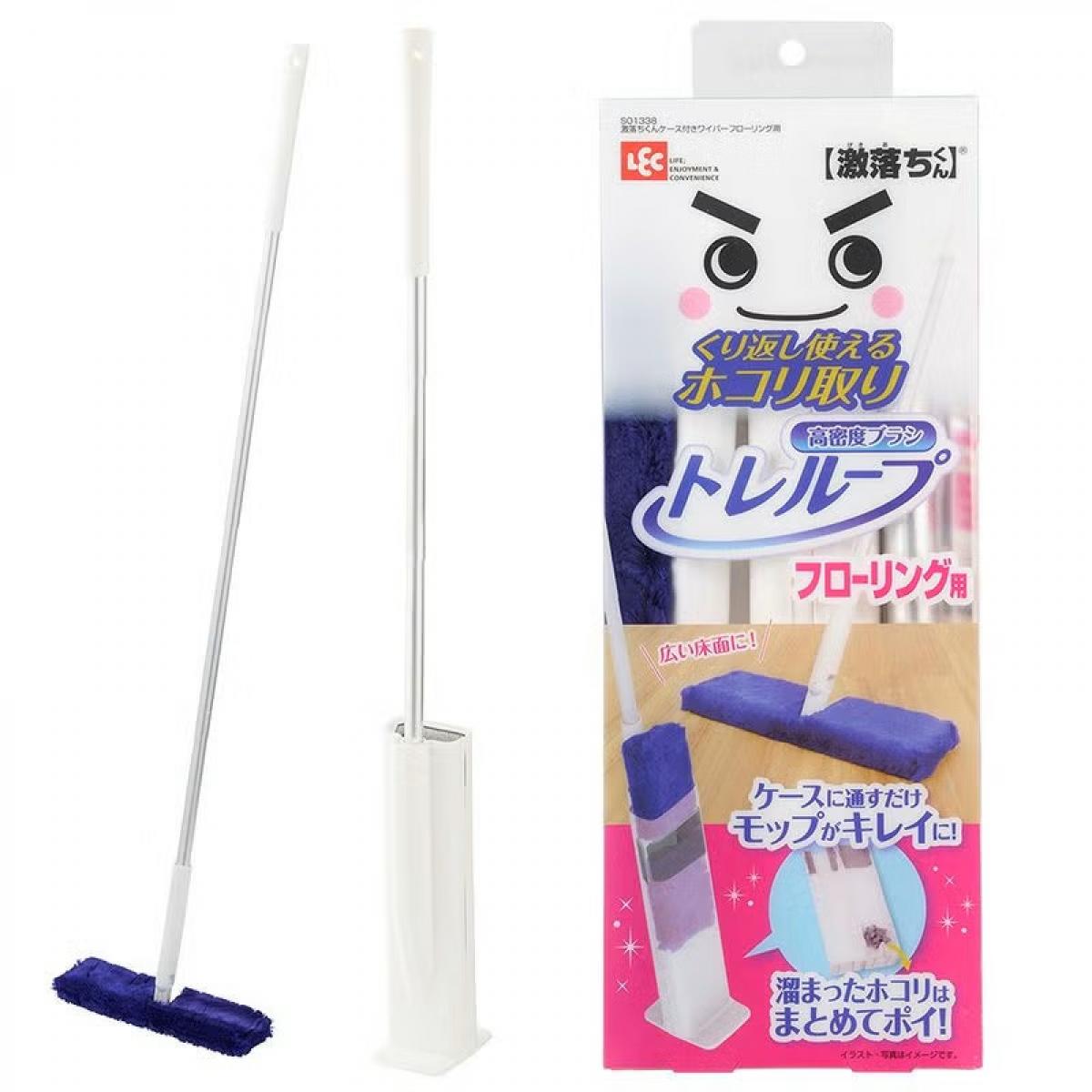Rakuten - レック 激落ちくん トレループ ケース付 ホコリ取りワイパー(フローリング用)