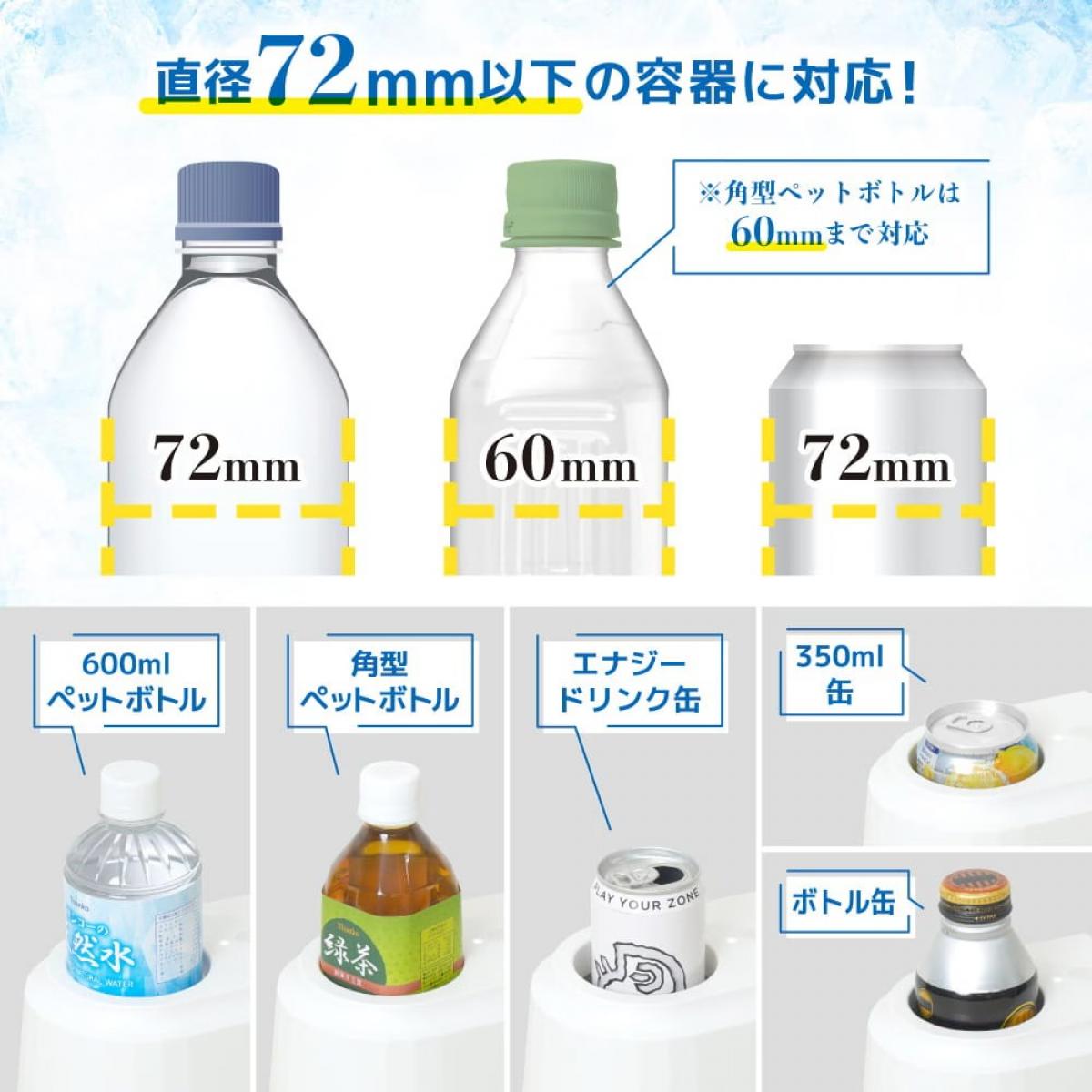 【在庫有・即納】THANKO サンコー 氷穴クーラー ペットボトル PBCL26SWH 缶 ペット...