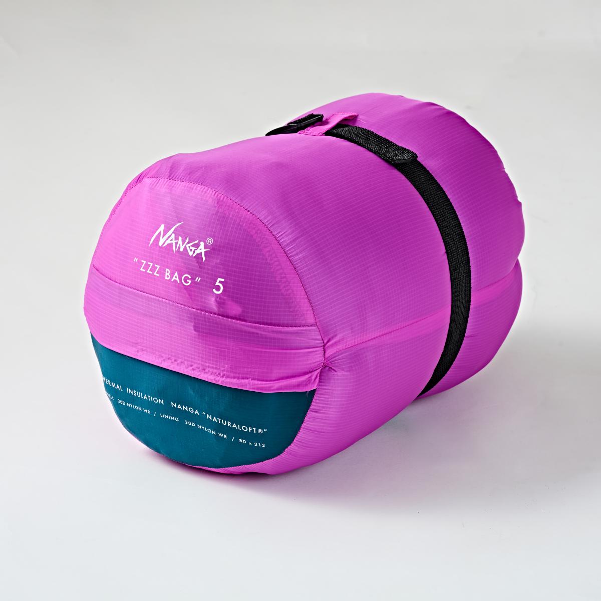 【在庫有・即納】NANGA ZZZ BAG 5 クリムゾン N2600-2C092E ナンガ 寝袋 夏 キャンプ フェス 化繊寝袋 fansfactory-10069606 ファンズファクトリー サンプル画像2