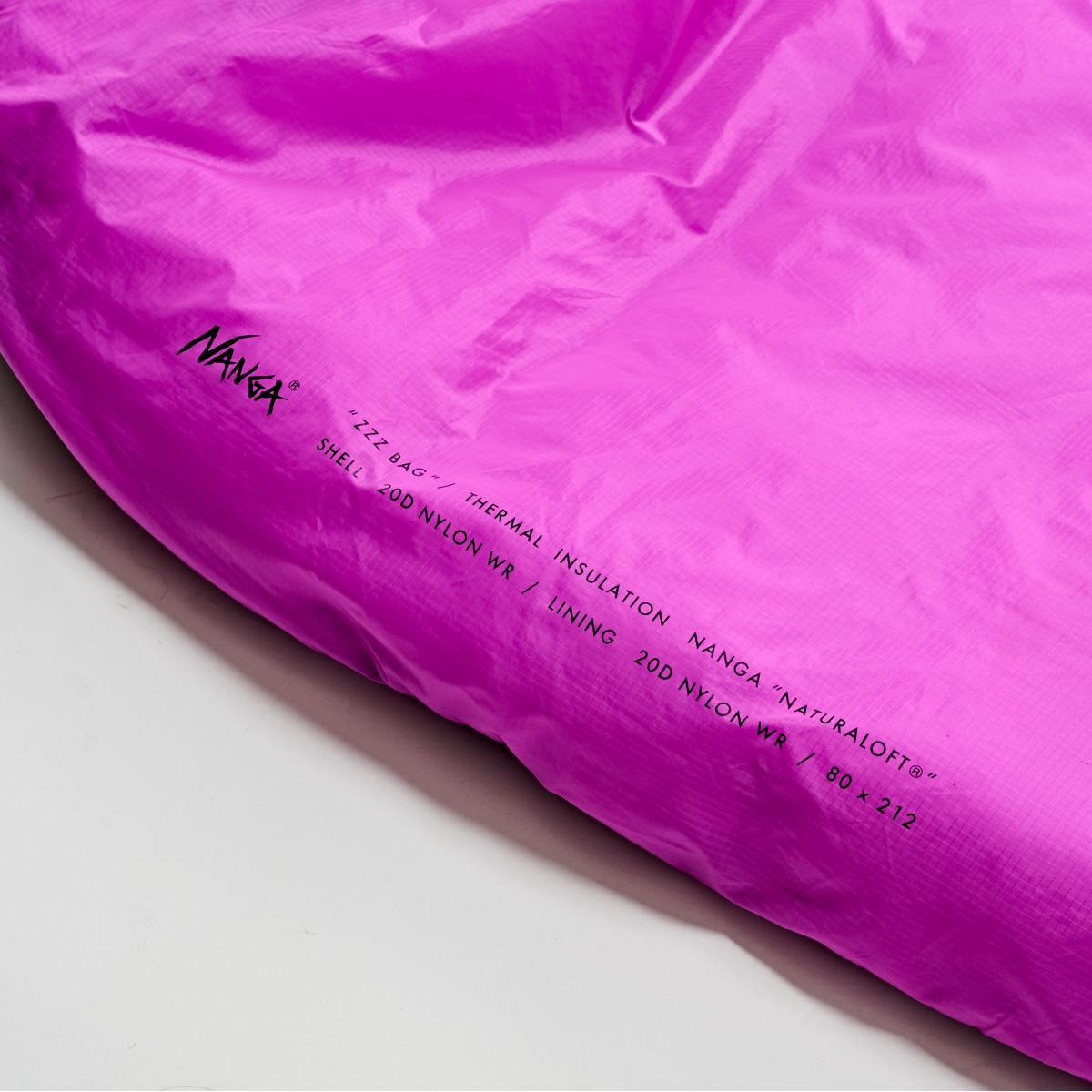 【在庫有・即納】NANGA ZZZ BAG 5 クリムゾン N2600-2C092E ナンガ 寝袋 夏 キャンプ フェス 化繊寝袋 fansfactory-10069606 ファンズファクトリー サンプル画像3