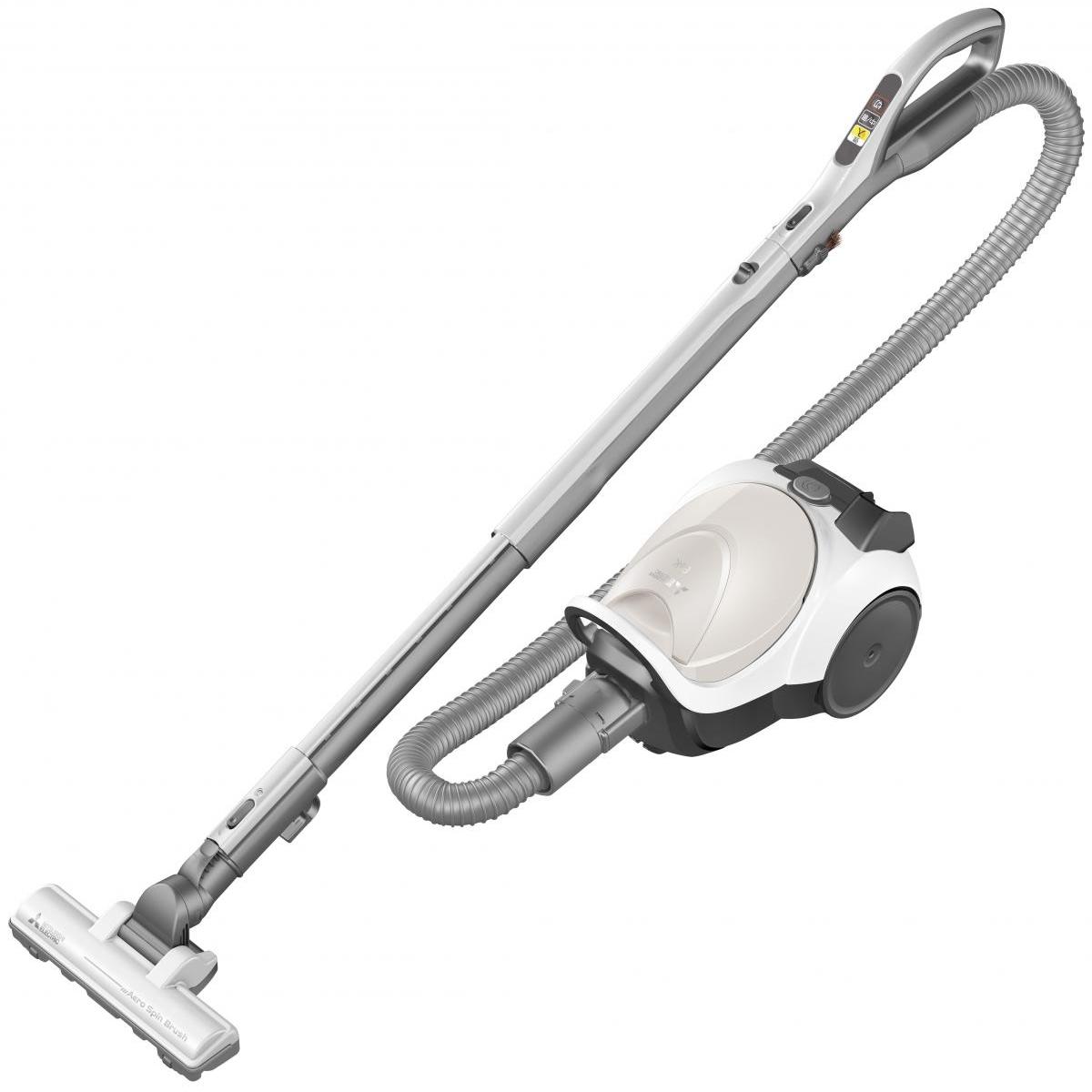 【在庫有・即納】三菱電機 紙パック式掃除機 Be-K TC-FJ2S-C アイボリー コード式 掃除機 軽量 コンパクト