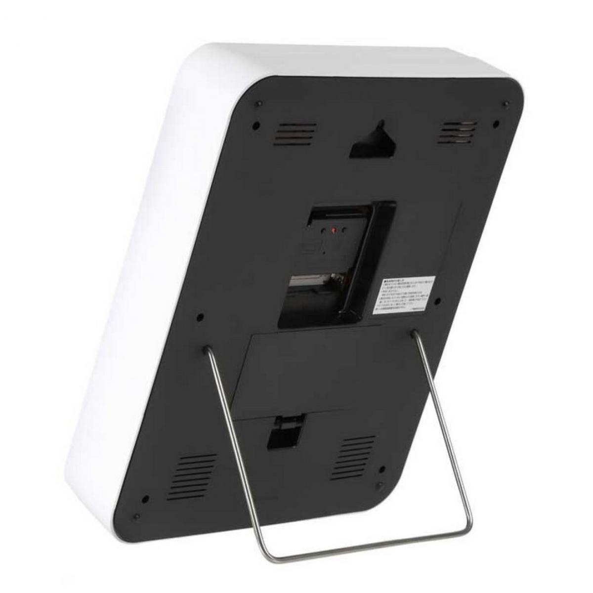 MAG マグ 掛け時計 電波時計 アナログ ルック ライト付き 自動点灯 温度 湿度 表示 置き掛け兼用 ホワイト W-779WH-Z