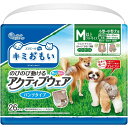 エリエール キミおもい のびのび動けるアクティブウェア M以上フリーサイズ 26枚 小型~中型犬用 わんちゃん用 紙おむつ 紙パンツ ユニセックス