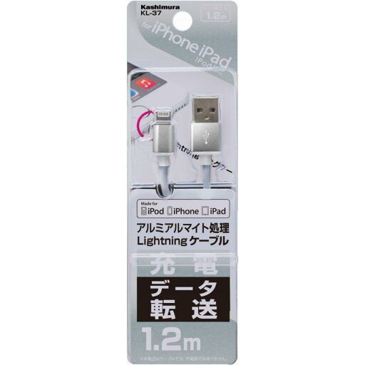 KL37 USB充電&同期ケーブル 2.4A KL37 USB充電&同期ケーブル 2.4A