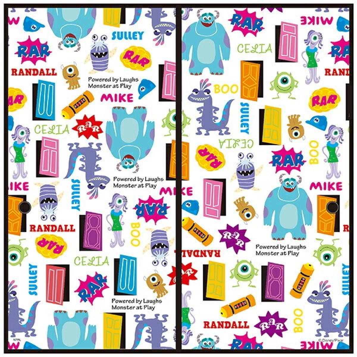 アサヒペン ふすま紙 ディズニー ピクサー モンスターズ・インク 仲間たち NTLX-010F 92cm×182cm 2枚組 襖紙 襖張り替え 襖リメイク