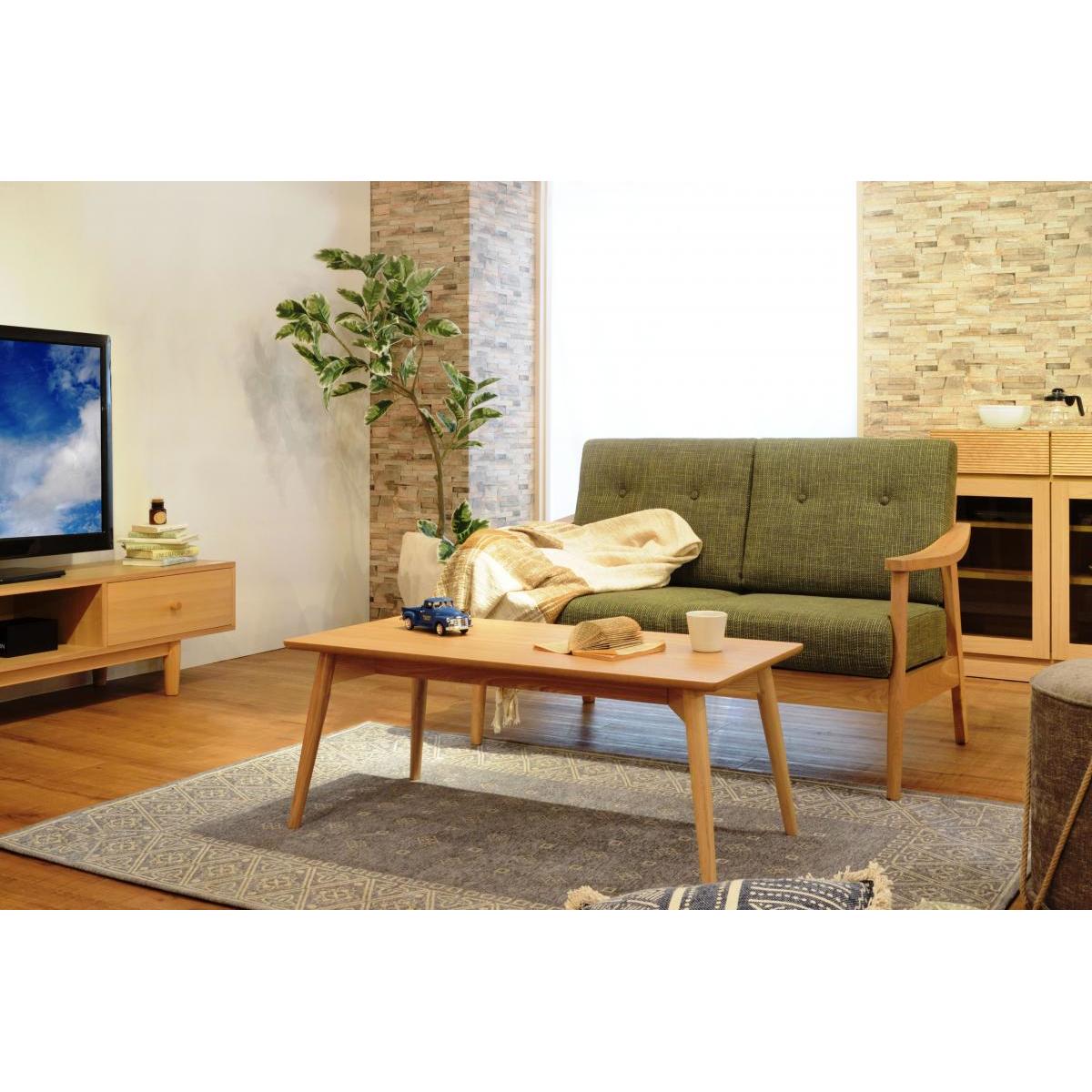 【I】東谷 Azumaya カラメリ センターテーブル KRM-100NA 新生活 おしゃれ 模様替え 映え【代引不可/北海道・沖縄・離島不可】 [2]