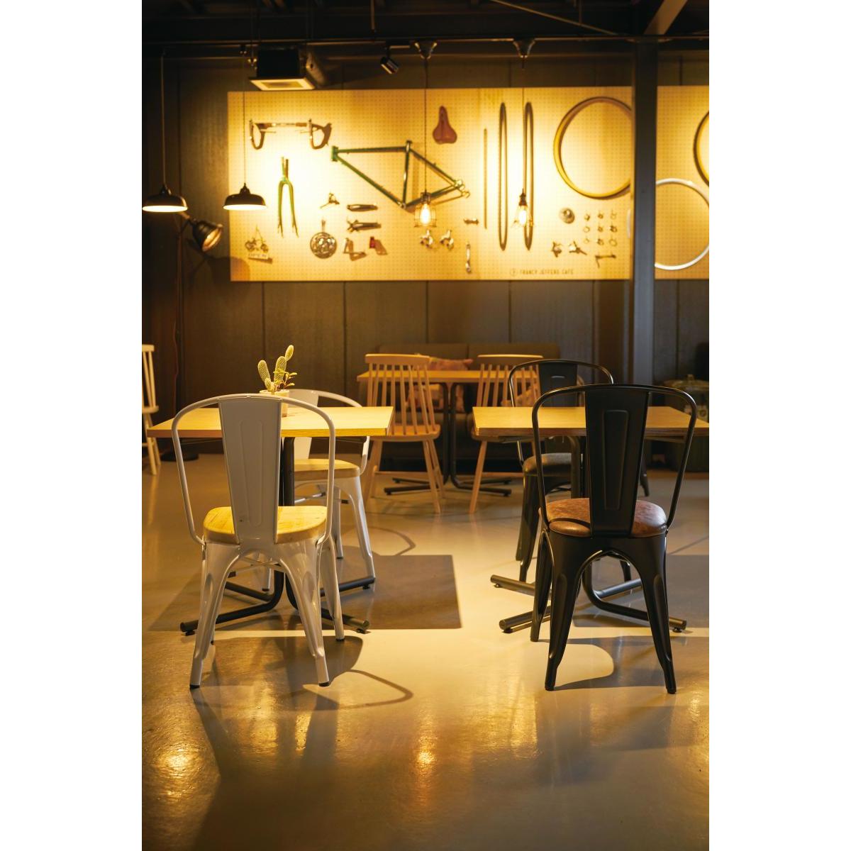 【I】東谷 Azumaya チェア ブラック PC-253BK 新生活 おしゃれ 模様替え 映え【代引不可/北海道・沖縄・離島不可】