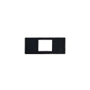 パナソニック(Panasonic) Sプレート(1コ用)(マット仕上げ)(ブラック) WCF8501B