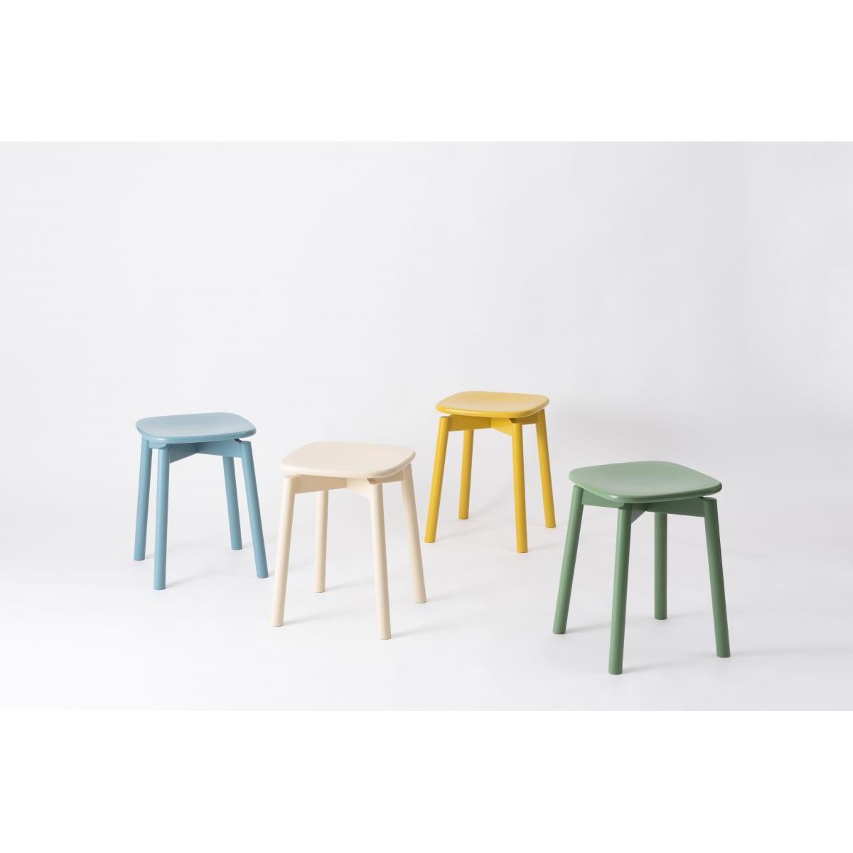 【I】東谷 Azumaya スツール アイボリー PC-107IV 新生活 おしゃれ 模様替え 映え【代引不可/北海道・沖縄・離島不可】 [2]