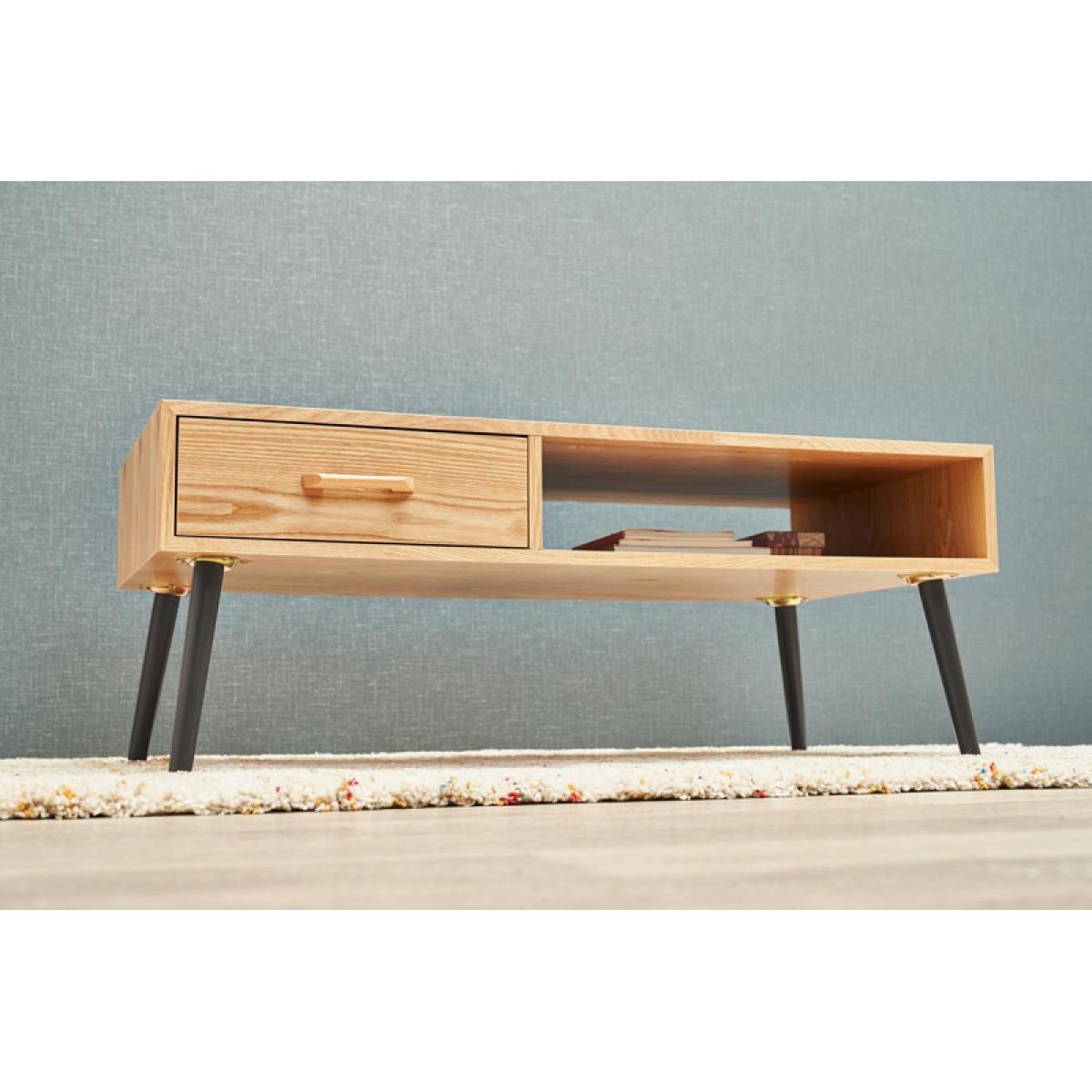 【I】 萩原(Hagihara) MT-6540NA テーブル 新生活 インテリア 家具おしゃれ [3]