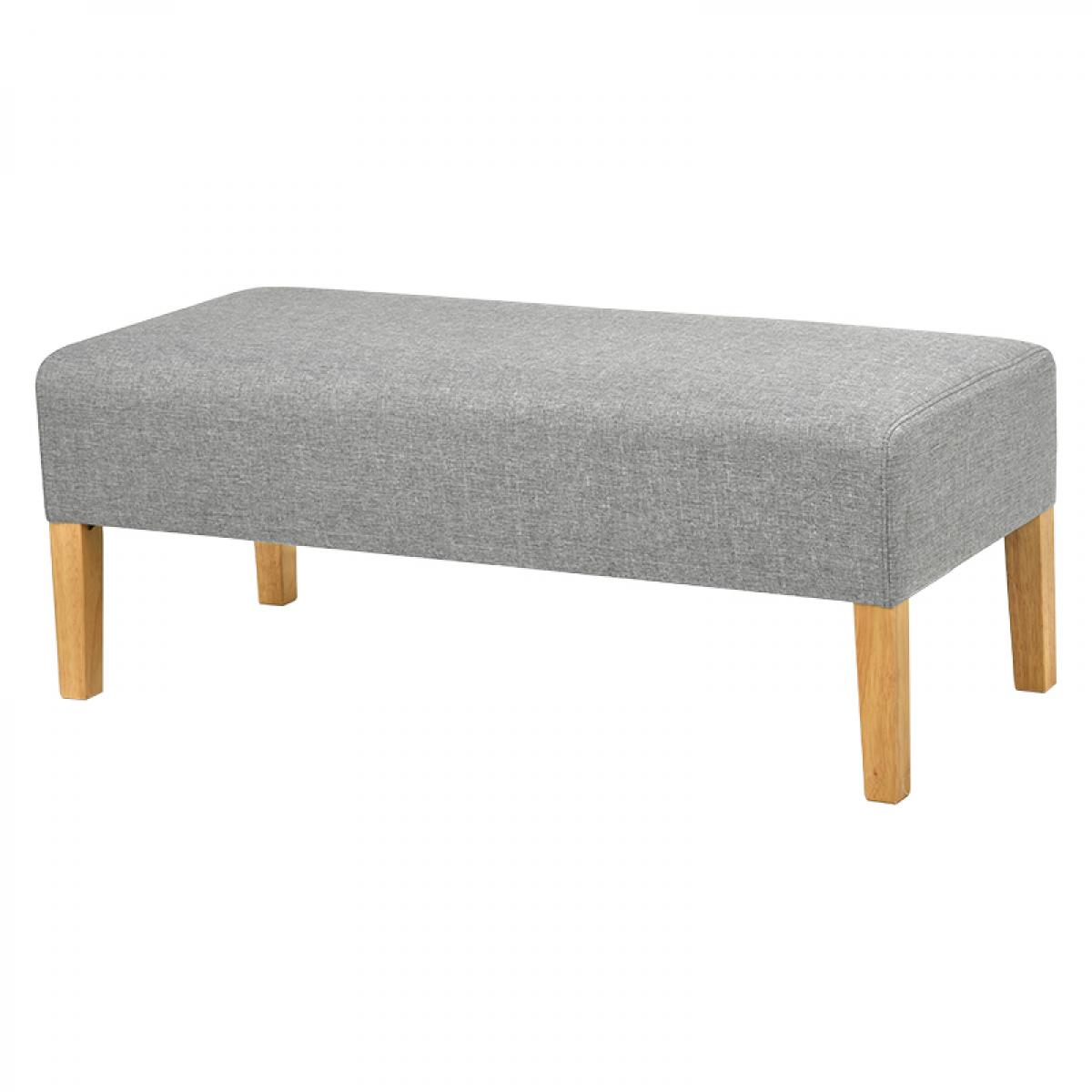 【I】 萩原(Hagihara) FL-8616NA-LGY ダイニングベンチ 新生活 インテリア 家具おしゃれ