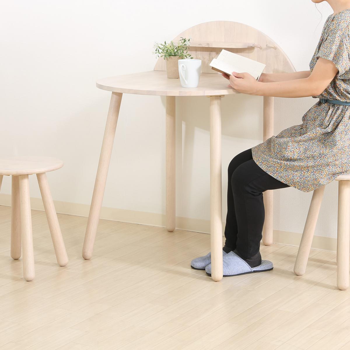 【I】不二貿易 NSダイニング3点セット WHW 37673 新生活 おしゃれ 【代引不可/北海道・沖縄・離島不可】 [2]