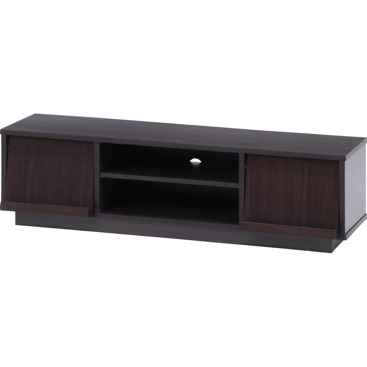 【I】不二貿易 フラップTVボード ブラウン 新生活【代引不可/北海道・沖縄・離島不可】
