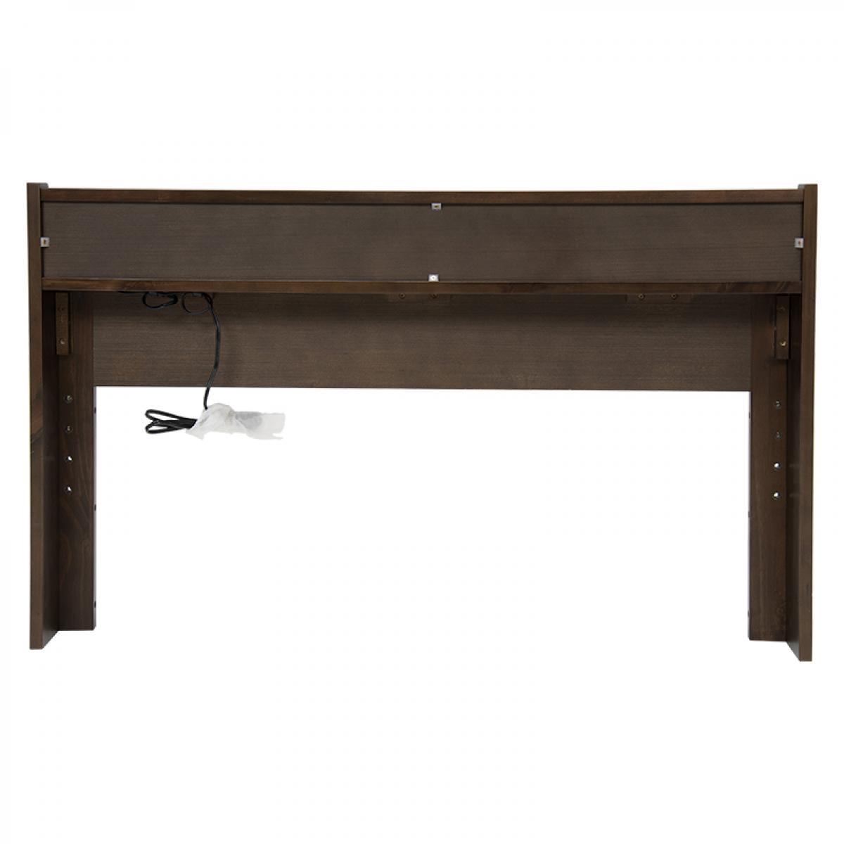 【I】 萩原(Hagihara) MB-5165SD-DBR セミダブルベッド 新生活 インテリア 家具おしゃれ