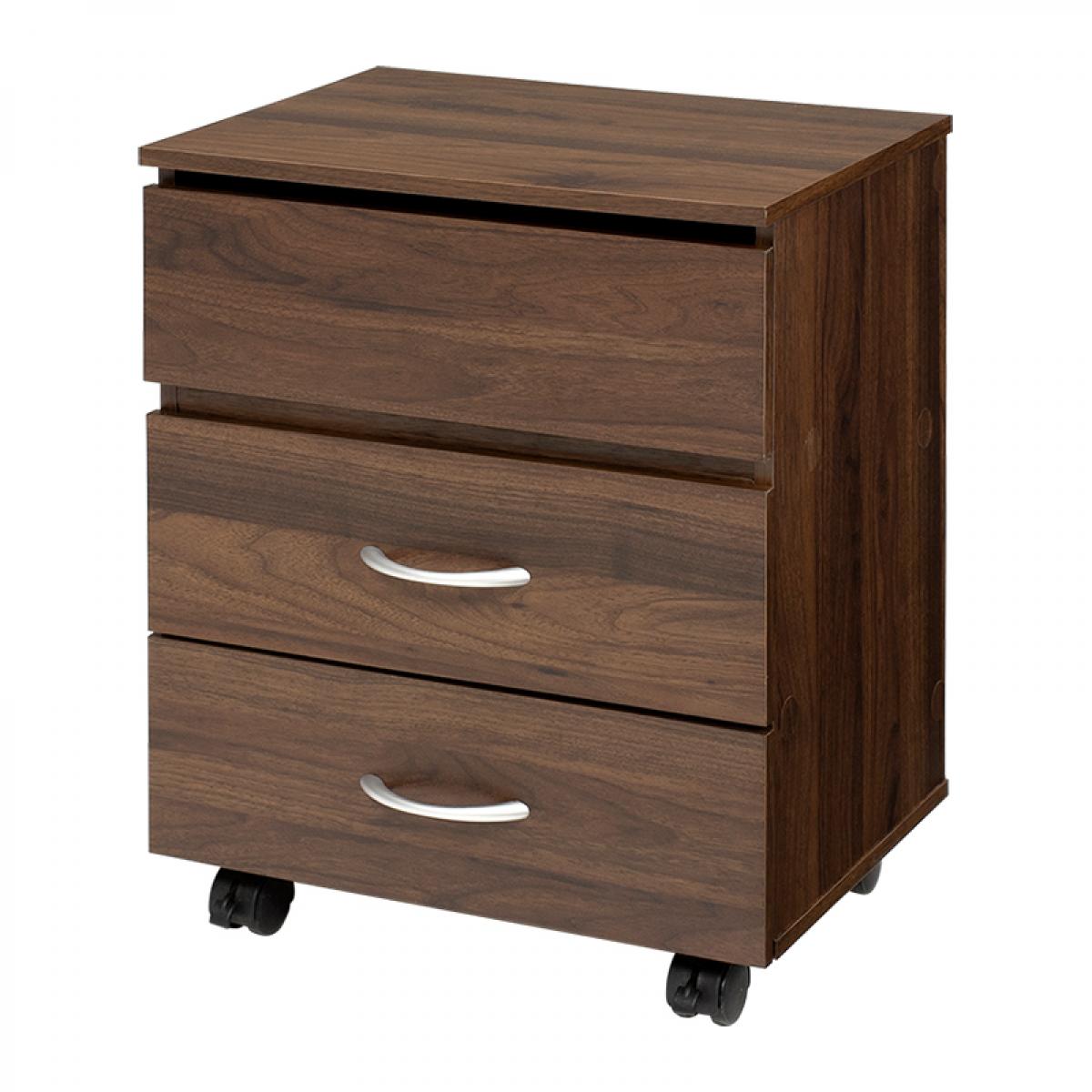 【I】 萩原(Hagihara) RUD-1830-BR コスメワゴン 新生活 インテリア 家具おしゃれ