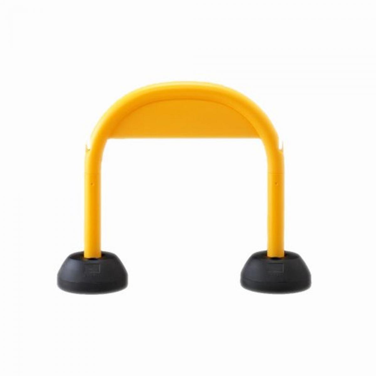ミツギロン 区画整備用品 アーチスタンド SF-07-Y 組み立て式 車止め イエロー