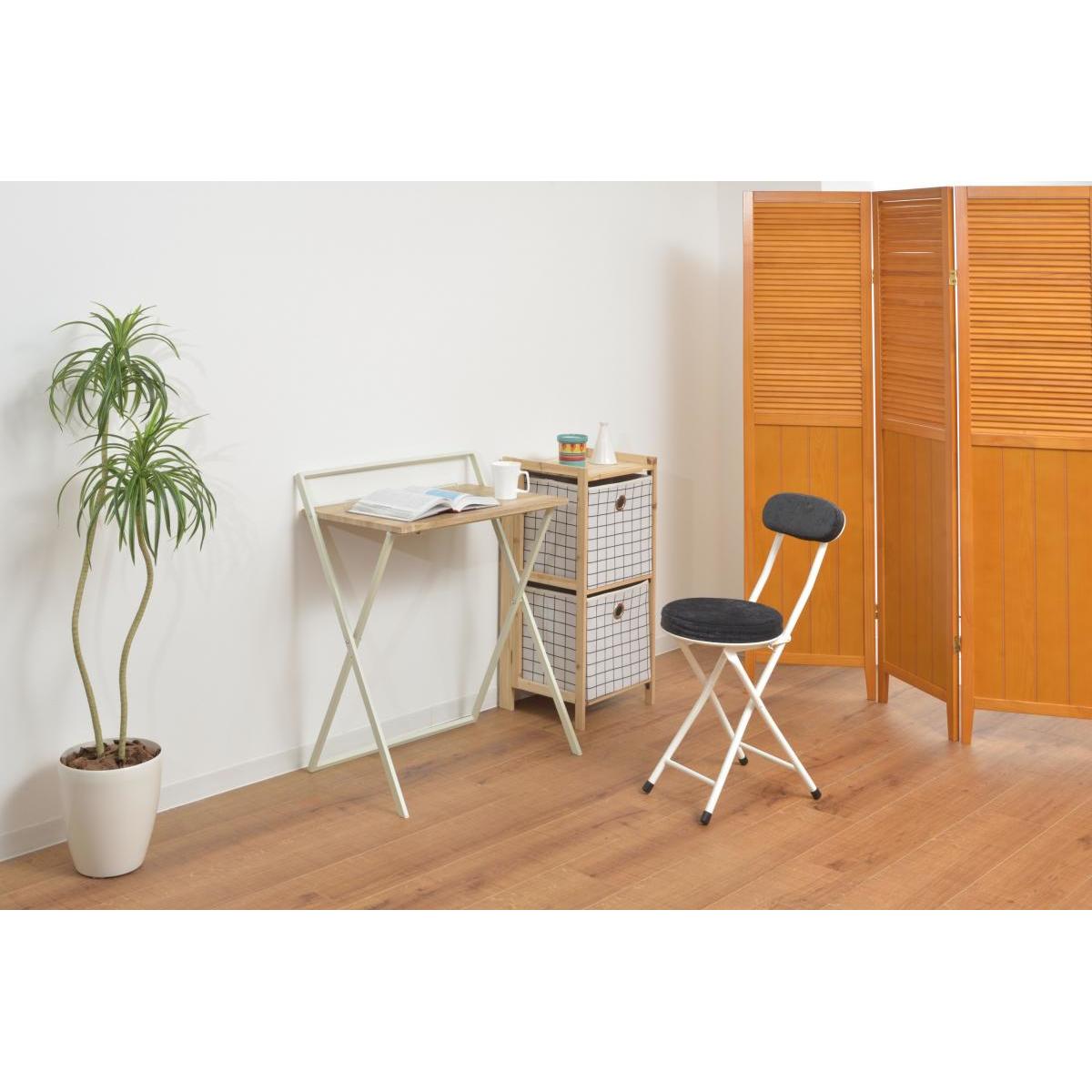 【I】東谷 Azumaya フォールディングデスク ホワイト PT-780WH 新生活 おしゃれ 模様替え 映え【代引不可/北海道・沖縄・離島不可】