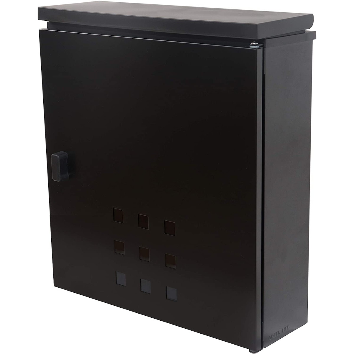 ポスト 郵便ポスト 置き配 郵便受け 新聞受け 郵便 メール便 新聞 朝刊 夕刊 縦型メール便ポスト マットブラック FH-220(MBK) グリーンライフ