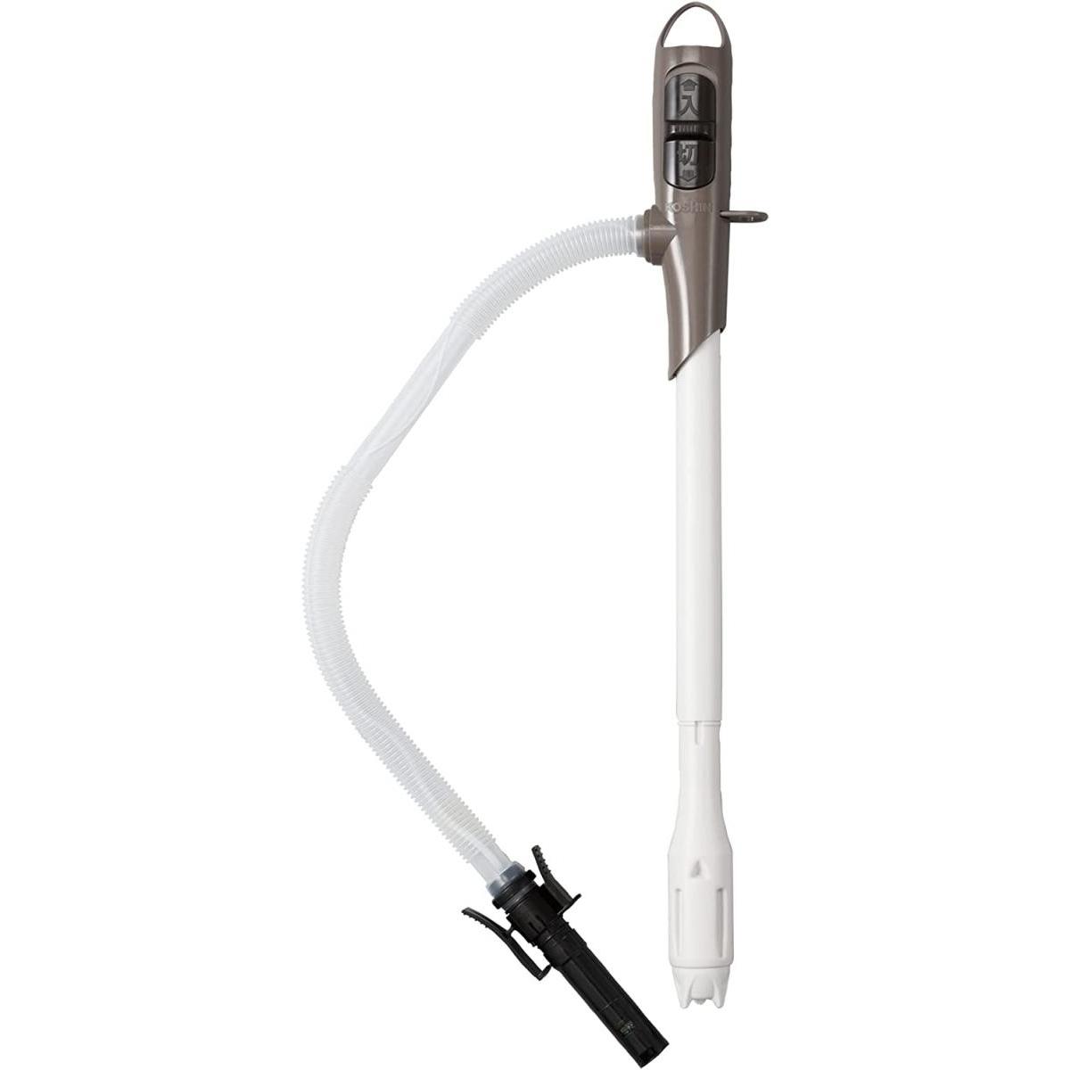 工進 KOSHIN 乾電池式 灯油ポンプ EP-306 満タン 自動停止 大型スイッチ 単3電池2本別売