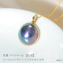 「ランキング1位受賞」マベパール ペンダントトップ 天然 海マベ ネックレス K18 18金 天然 本真珠 ゴールド レディース 18-19mm(チェーンs92...