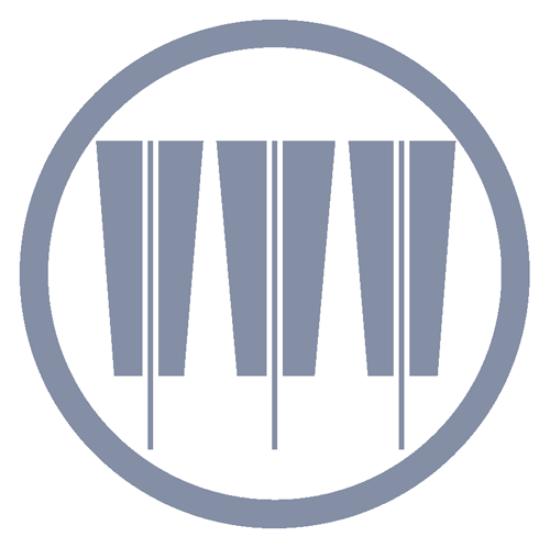 家紋ステッカー　031　中輪に三本並び扇　13cmサイズ