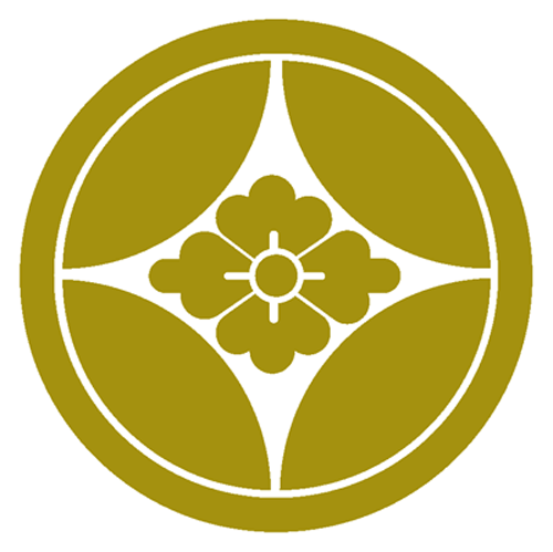家紋ステッカー 133 丸に七宝に花菱 13c...の紹介画像2