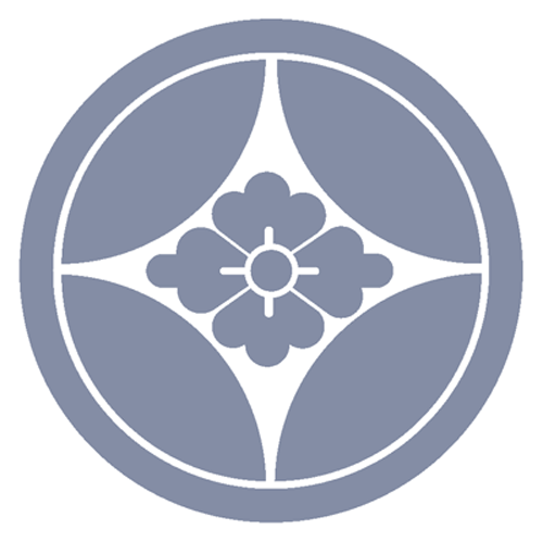 家紋ステッカー 133 丸に七宝に花菱 13c...の紹介画像3